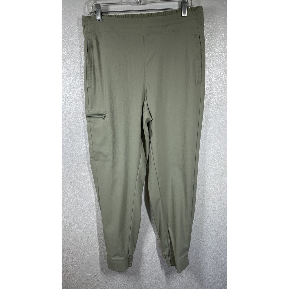 Columbia Pants Mens Medium Green Nylon Stretch Hiking Outdoor Jogger AK9228